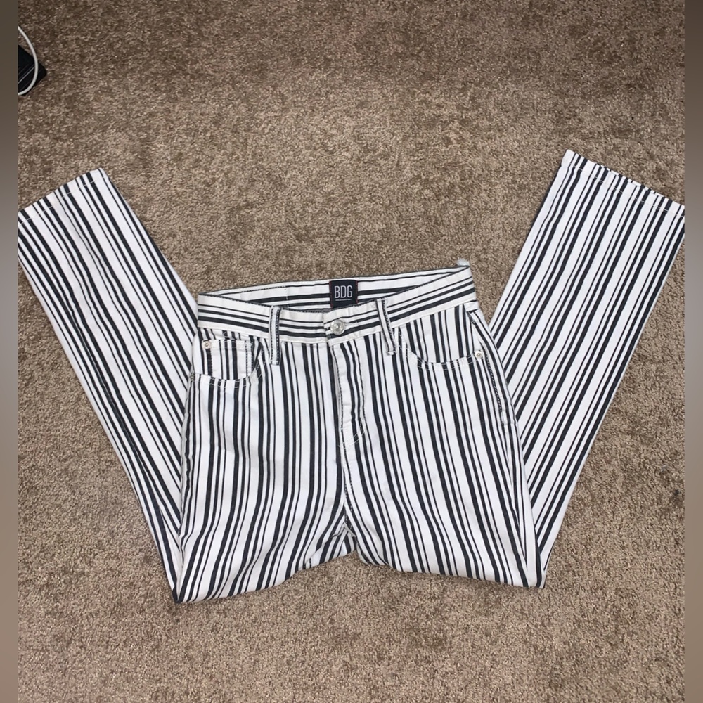 Urban Outfitters Flared Striped Jean